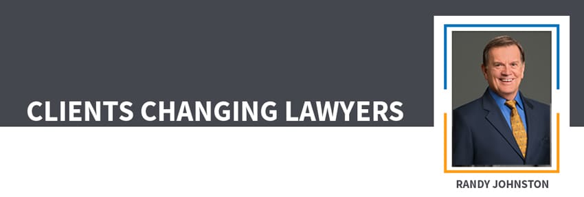 Clients Changing Lawyers