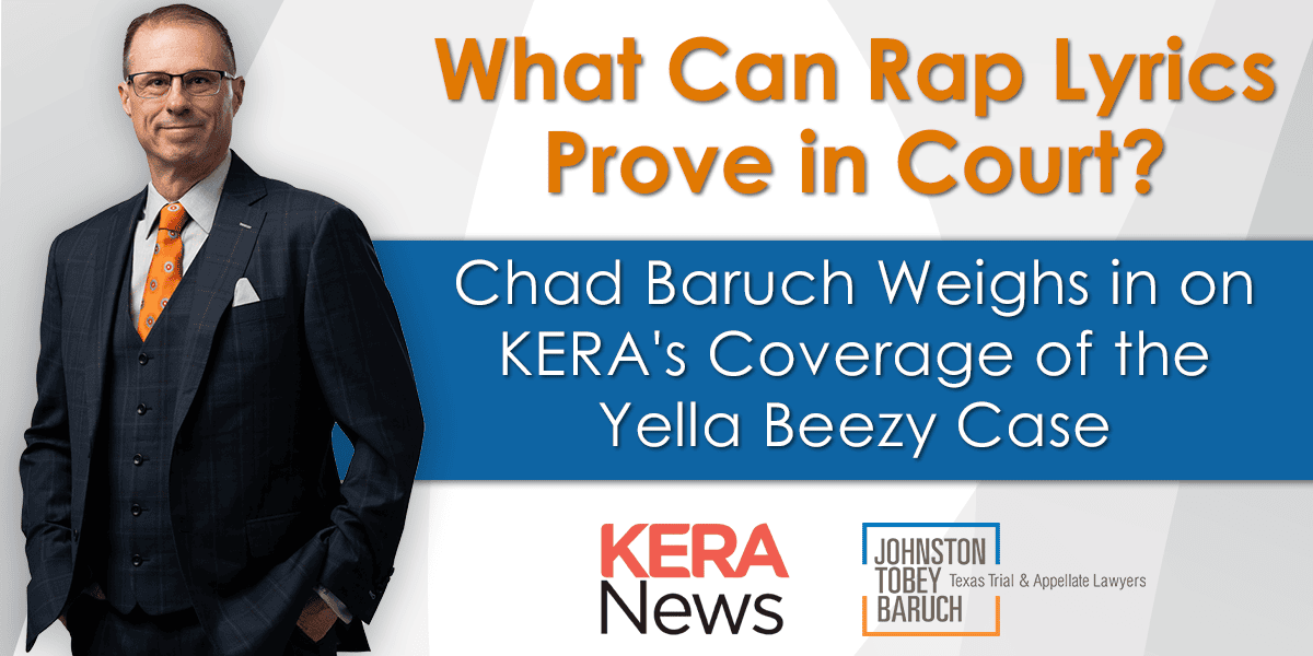 Chad Baruch - What Can Rap Lyrics Prove in Court?