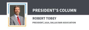 An Outsider No More President's Column Robert Tobey